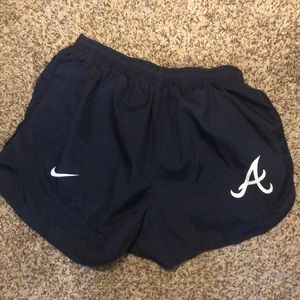 Atlanta Braves Nike running shorts